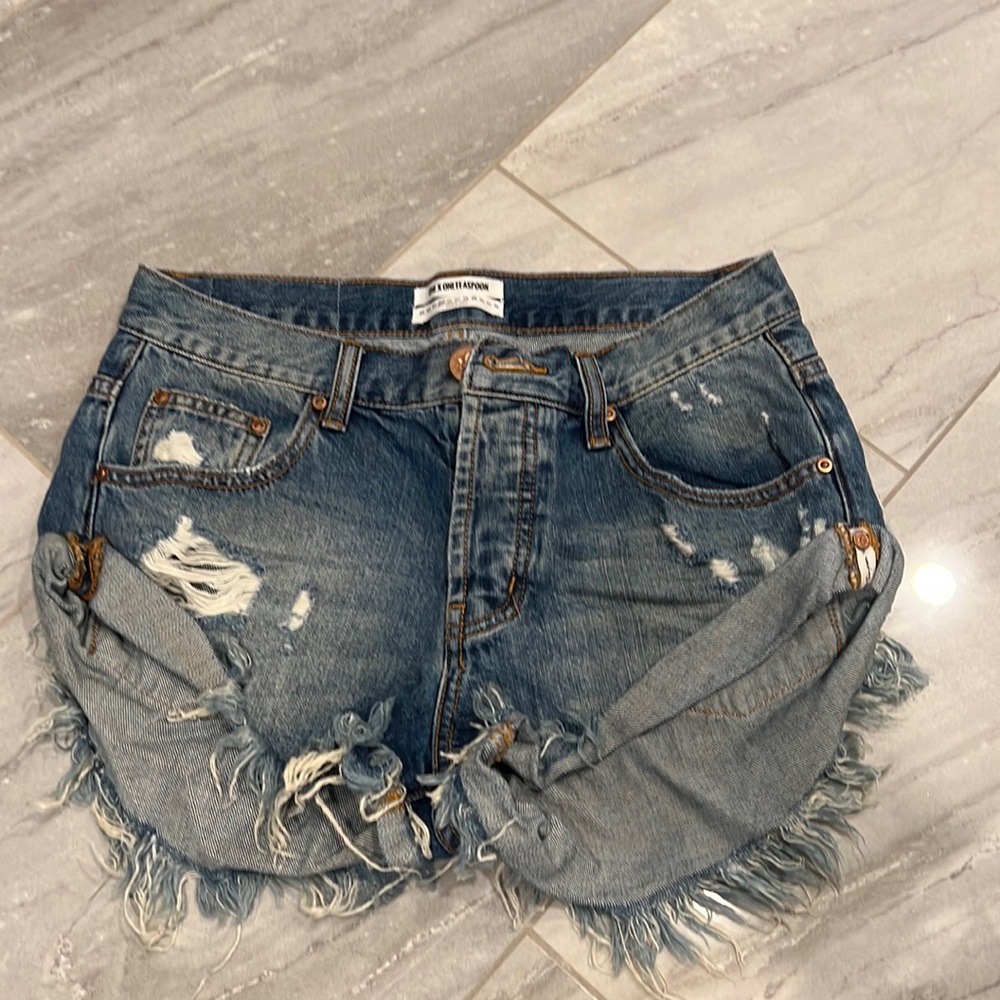 One X OneTeaspoon shorts size 25